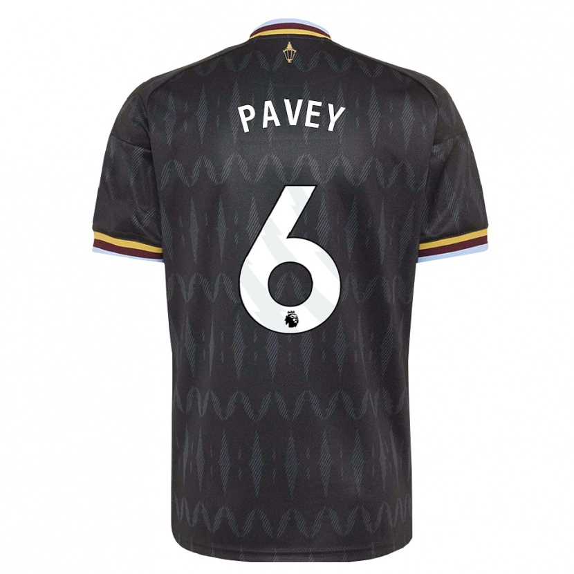 Danxen Dames Charlie Pavey #6 Korenbloemblauw Zwart Geel Uitshirt Uittenue 2026/27 T-Shirt België
