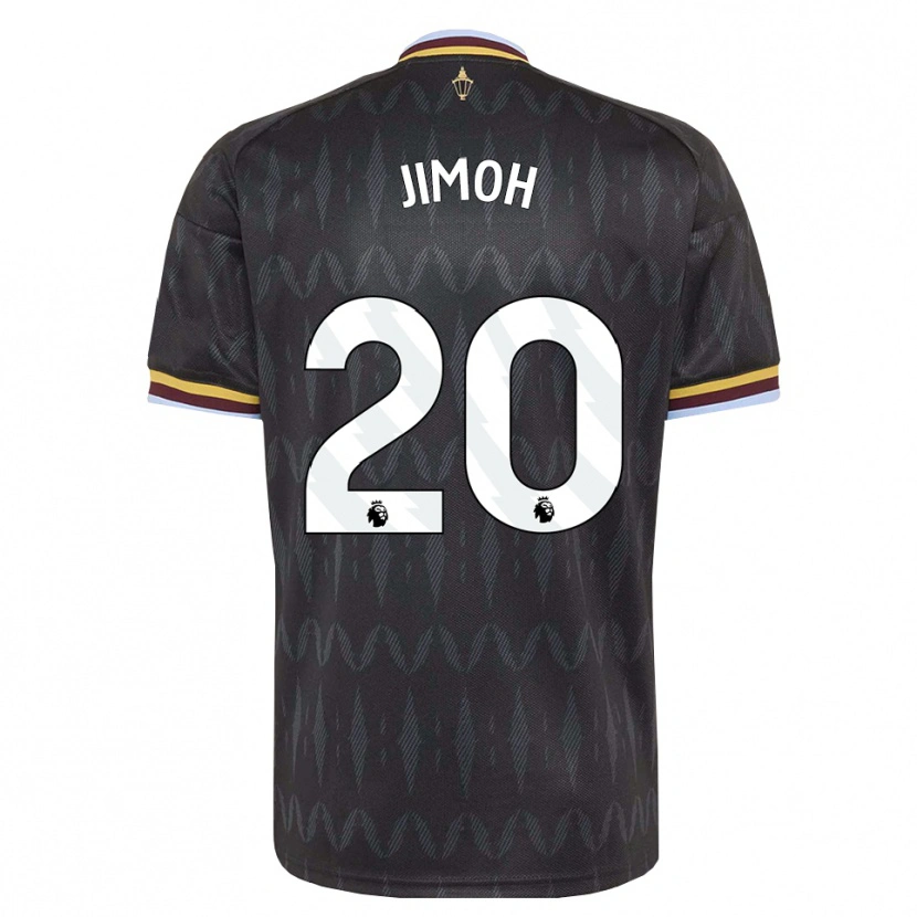 Danxen Dames Jamaldeen Jimoh-Aloba #20 Korenbloemblauw Zwart Geel Uitshirt Uittenue 2026/27 T-Shirt België