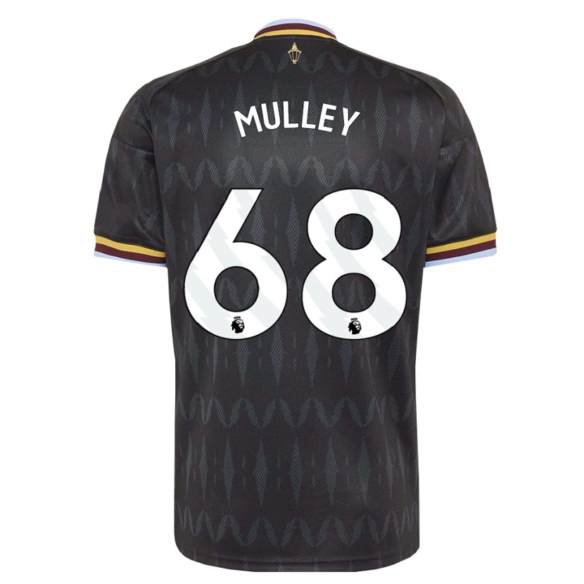 Danxen Dames Trai-Varn Mulley #68 Korenbloemblauw Zwart Geel Uitshirt Uittenue 2026/27 T-Shirt België