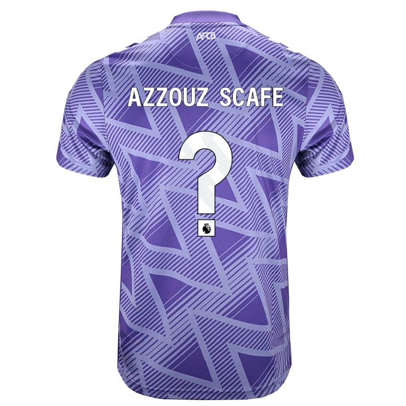 Danxen Dames Jaheim Azzouz Scafe #0 Licht Violet Rood Wit Uitshirt Uittenue 2026/27 T-Shirt België