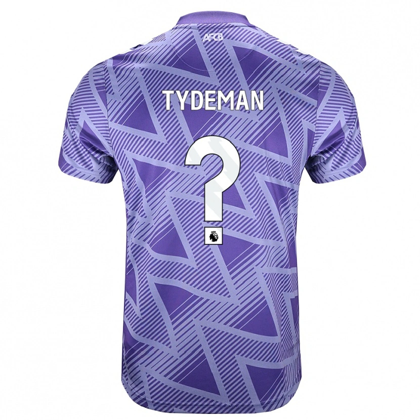 Danxen Dames Kian Tydeman #0 Licht Violet Rood Wit Uitshirt Uittenue 2026/27 T-Shirt België