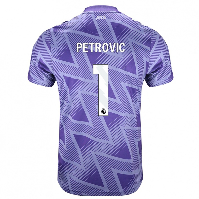 Danxen Dames Djordje Petrovic #1 Licht Violet Rood Wit Uitshirt Uittenue 2026/27 T-Shirt België