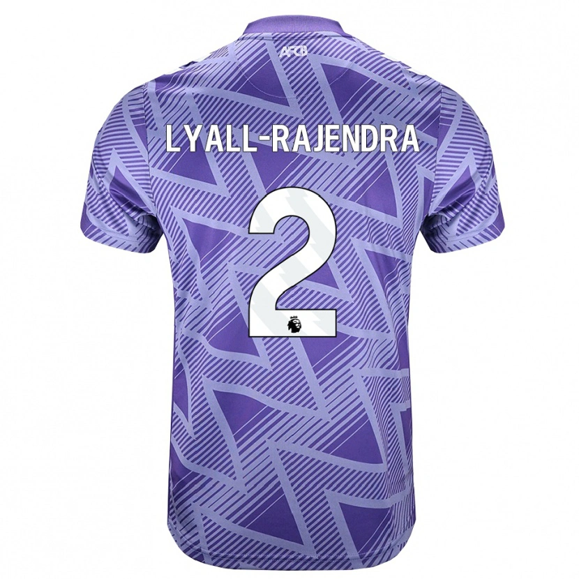 Danxen Dames Max Lyall-Rajendra #2 Licht Violet Rood Wit Uitshirt Uittenue 2026/27 T-Shirt België