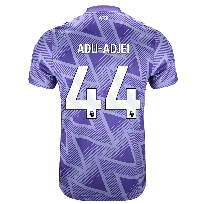 Danxen Dames Daniel Adu-Adjei #44 Licht Violet Rood Wit Uitshirt Uittenue 2026/27 T-Shirt België