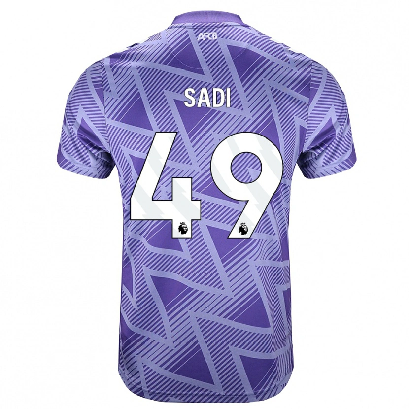 Danxen Dames Dominic Sadi #49 Licht Violet Rood Wit Uitshirt Uittenue 2026/27 T-Shirt België
