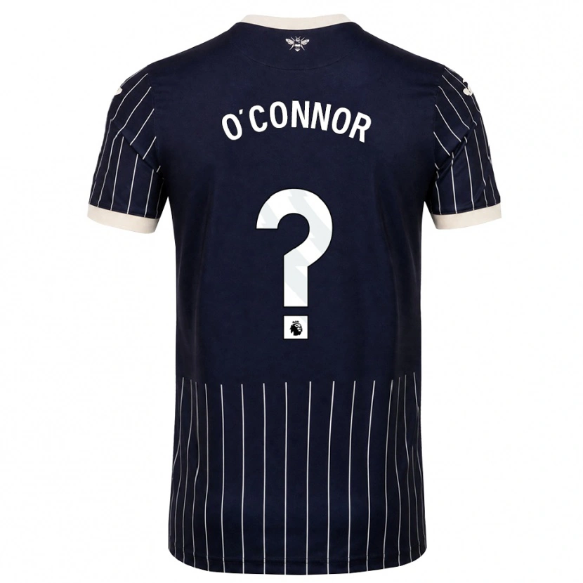 Danxen Dames Donal O'connor #0 Zwart Wit Uitshirt Uittenue 2026/27 T-Shirt België