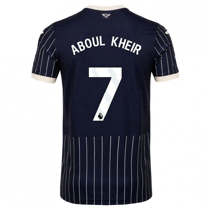Danxen Dames Nour Aboul Kheir #7 Zwart Wit Uitshirt Uittenue 2026/27 T-Shirt België