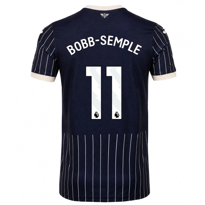 Danxen Dames Domeiro Bobb-Semple #11 Zwart Wit Uitshirt Uittenue 2026/27 T-Shirt België