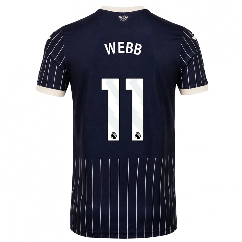 Danxen Dames Chloe Webb #11 Zwart Wit Uitshirt Uittenue 2026/27 T-Shirt België