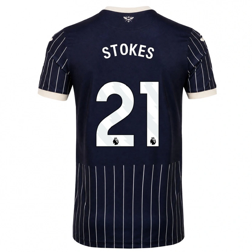 Danxen Dames Aidan Stokes #21 Zwart Wit Uitshirt Uittenue 2026/27 T-Shirt België