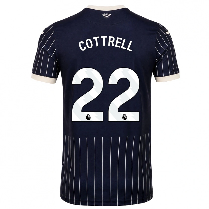 Danxen Dames Eleonora Cottrell #22 Zwart Wit Uitshirt Uittenue 2026/27 T-Shirt België
