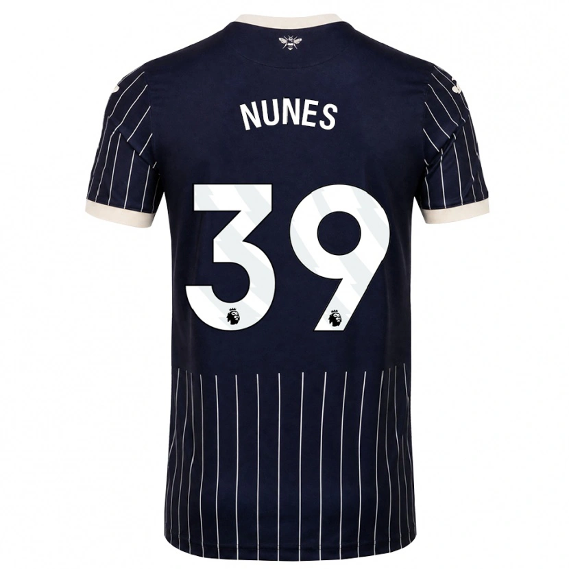 Danxen Dames Gustavo Nunes #39 Zwart Wit Uitshirt Uittenue 2026/27 T-Shirt België