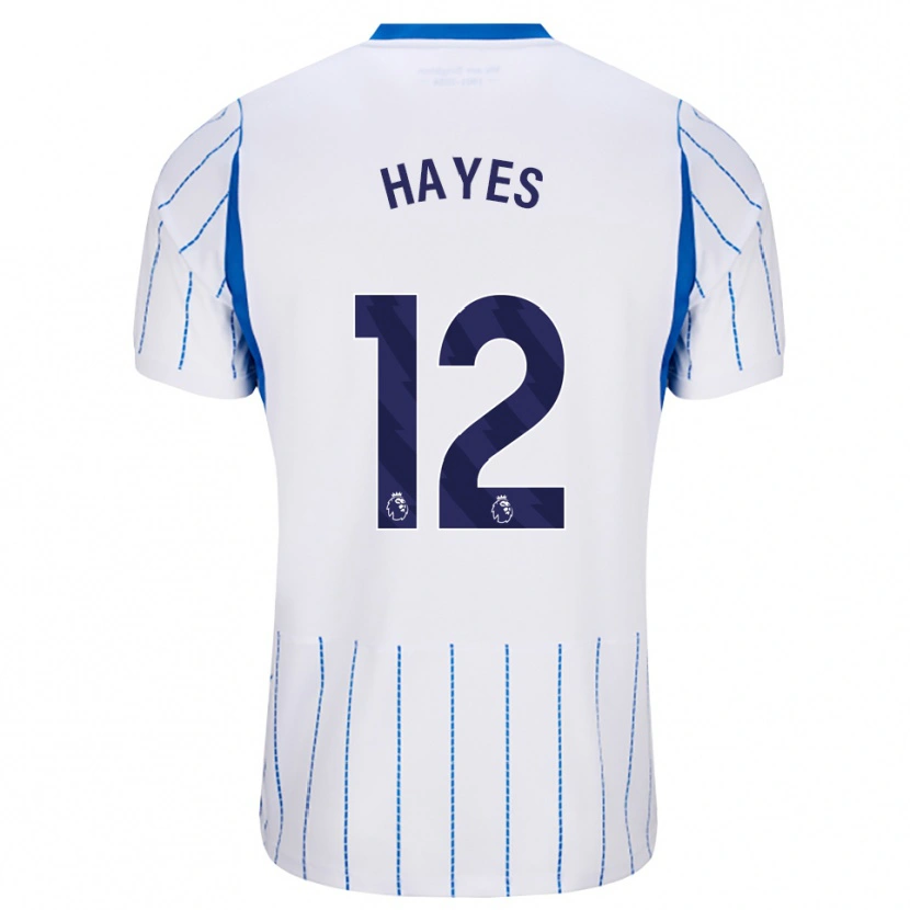 Danxen Dames Caitlin Hayes #12 Hemelsblauw Wit Uitshirt Uittenue 2026/27 T-Shirt België