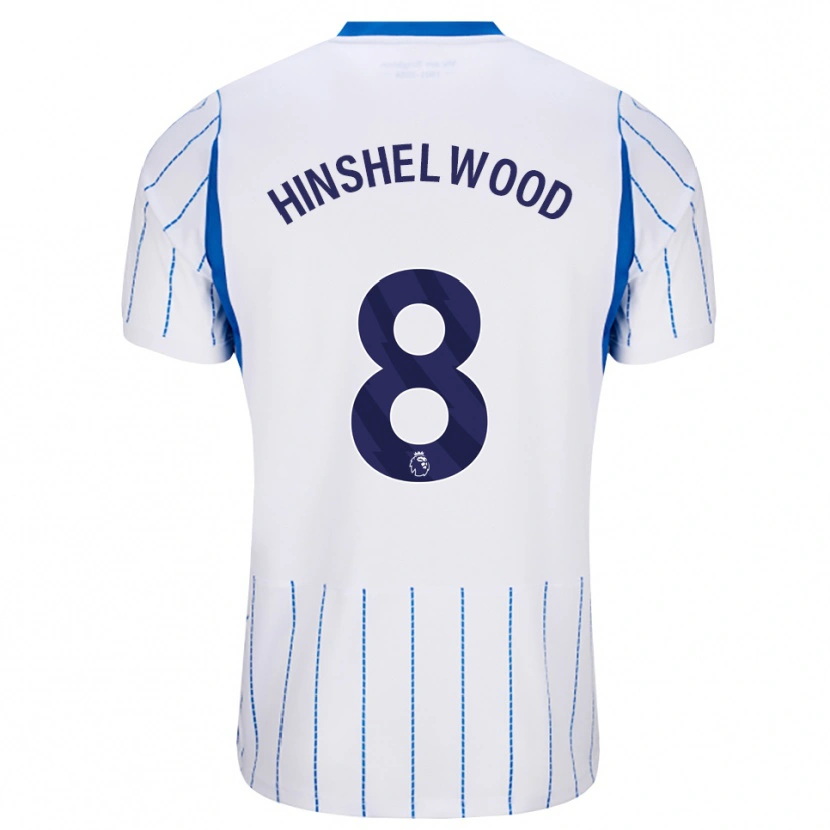 Danxen Dames Jack Hinshelwood #8 Hemelsblauw Wit Uitshirt Uittenue 2026/27 T-Shirt België