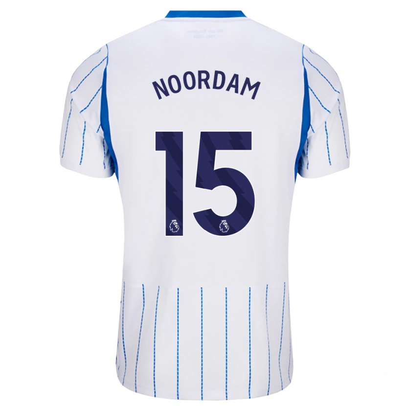Danxen Dames Nadine Noordam #15 Hemelsblauw Wit Uitshirt Uittenue 2026/27 T-Shirt België