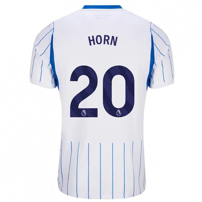 Danxen Dames Stanley Horn #20 Hemelsblauw Wit Uitshirt Uittenue 2026/27 T-Shirt België