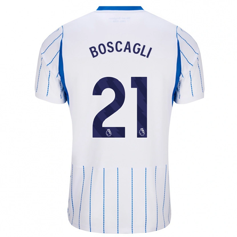 Danxen Dames Olivier Boscagli #21 Hemelsblauw Wit Uitshirt Uittenue 2026/27 T-Shirt België