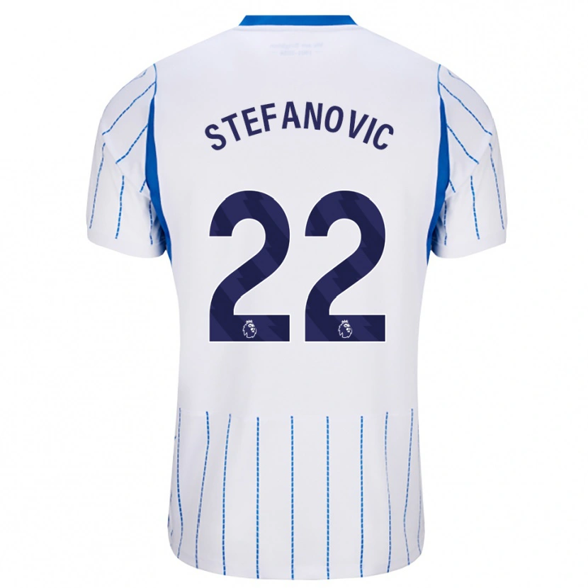 Danxen Dames Dejana Stefanović #22 Hemelsblauw Wit Uitshirt Uittenue 2026/27 T-Shirt België