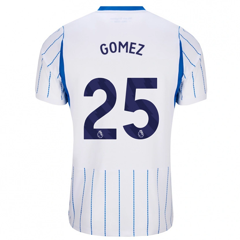 Danxen Dames Diego Gómez #25 Hemelsblauw Wit Uitshirt Uittenue 2026/27 T-Shirt België