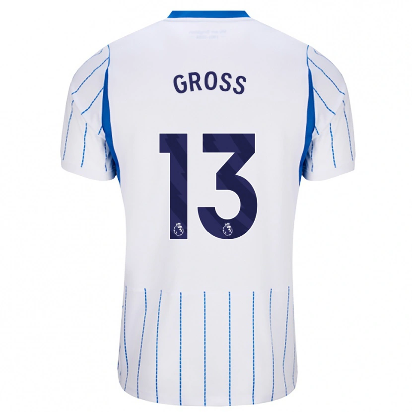 Danxen Dames Pascal Groß #13 Hemelsblauw Wit Uitshirt Uittenue 2026/27 T-Shirt België