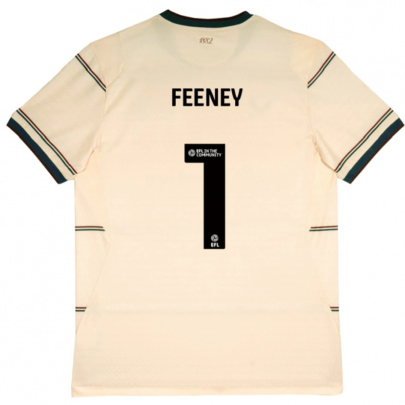 Danxen Dames Callum Feeney #1 Beige Bordeaux Uitshirt Uittenue 2026/27 T-Shirt België