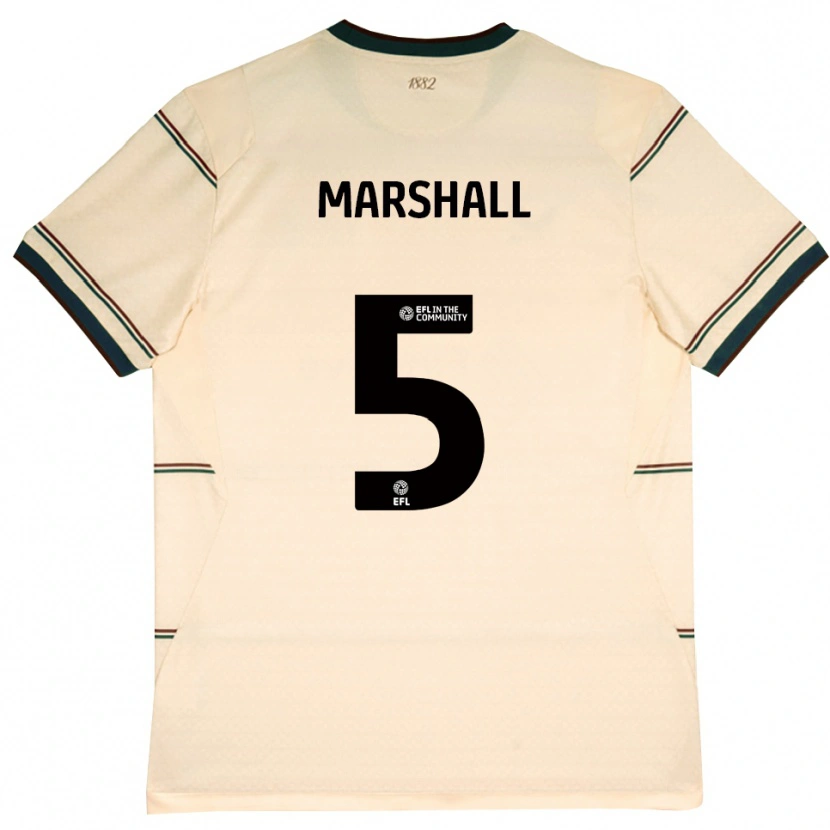 Danxen Dames Georgia Marshall #5 Beige Bordeaux Uitshirt Uittenue 2026/27 T-Shirt België