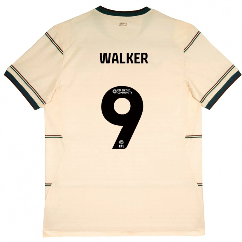 Danxen Dames Claudia Walker #9 Beige Bordeaux Uitshirt Uittenue 2026/27 T-Shirt België