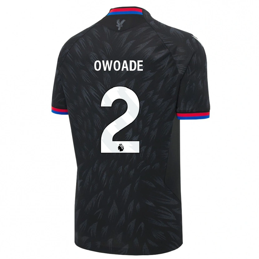 Danxen Dames Daniel Owoade #2 Zwart Blauw Rood Uitshirt Uittenue 2026/27 T-Shirt België