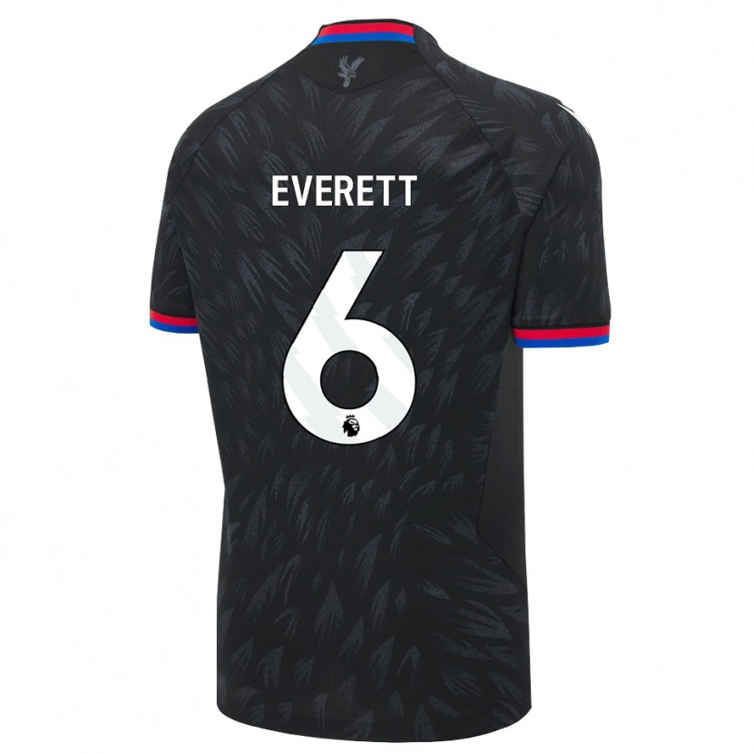 Danxen Dames Aimee Everett #6 Zwart Blauw Rood Uitshirt Uittenue 2026/27 T-Shirt België