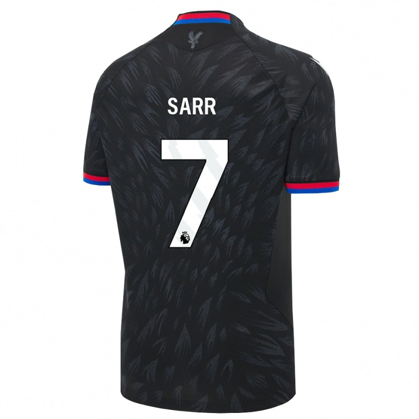 Danxen Dames Ismaïla Sarr #7 Zwart Blauw Rood Uitshirt Uittenue 2026/27 T-Shirt België
