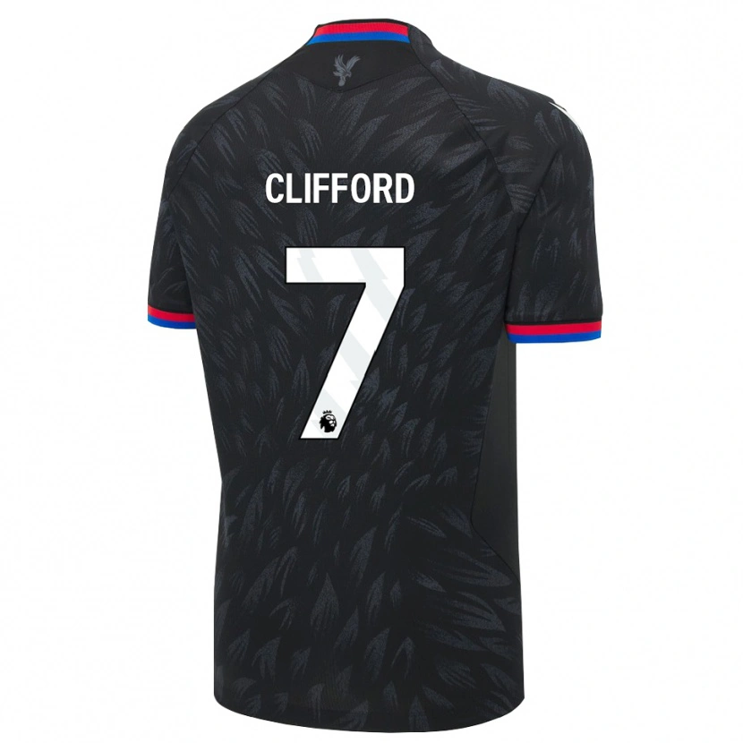Danxen Dames Charley Clifford #7 Zwart Blauw Rood Uitshirt Uittenue 2026/27 T-Shirt België