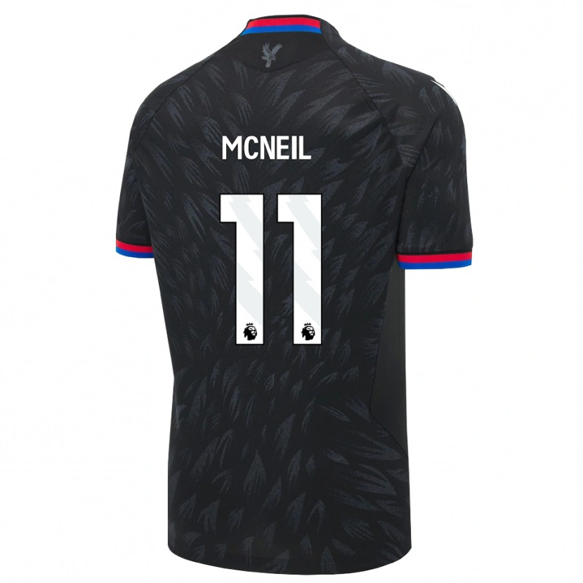 Danxen Dames Dwight Mcneil #11 Zwart Blauw Rood Uitshirt Uittenue 2026/27 T-Shirt België