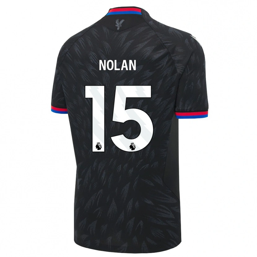 Danxen Dames Hayley Nolan #15 Zwart Blauw Rood Uitshirt Uittenue 2026/27 T-Shirt België