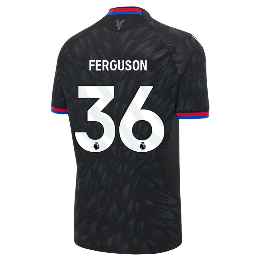 Danxen Dames Nathan Ferguson #36 Zwart Blauw Rood Uitshirt Uittenue 2026/27 T-Shirt België