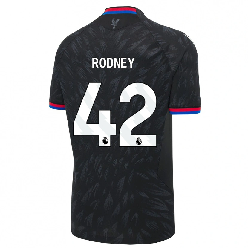 Danxen Dames Kaden Rodney #42 Zwart Blauw Rood Uitshirt Uittenue 2026/27 T-Shirt België