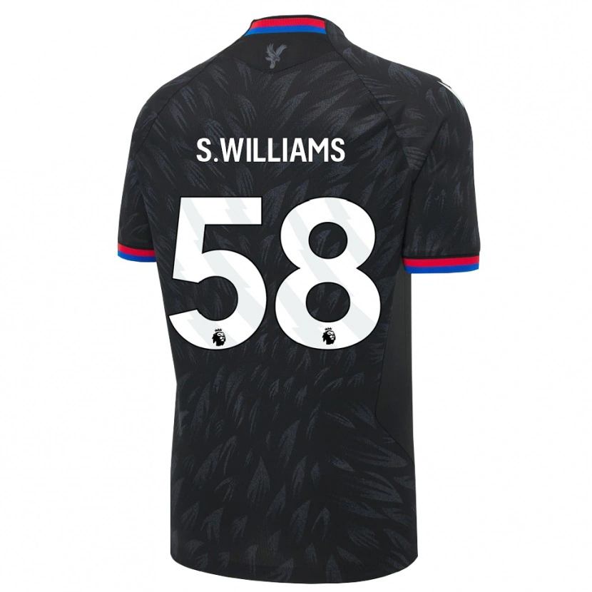 Danxen Dames Seb Williams #58 Zwart Blauw Rood Uitshirt Uittenue 2026/27 T-Shirt België