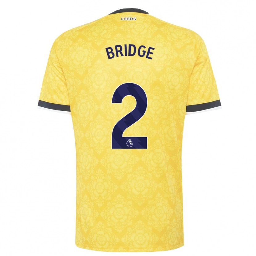 Danxen Dames Isaac Bridge #2 Geel Wit Zwart Uitshirt Uittenue 2026/27 T-Shirt België