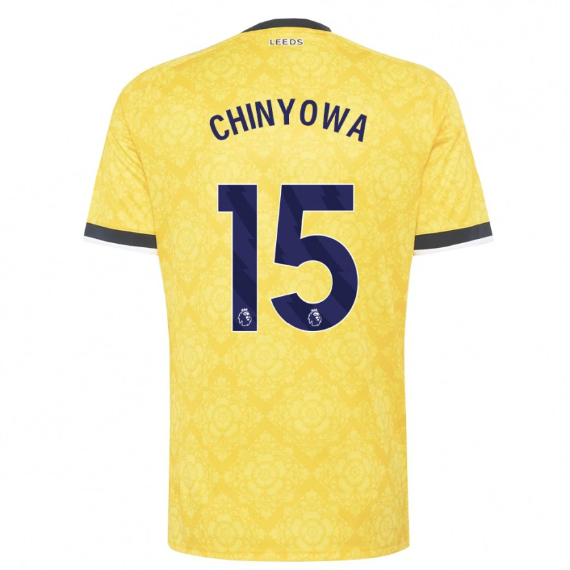 Danxen Dames Taku Chinyowa #15 Geel Wit Zwart Uitshirt Uittenue 2026/27 T-Shirt België