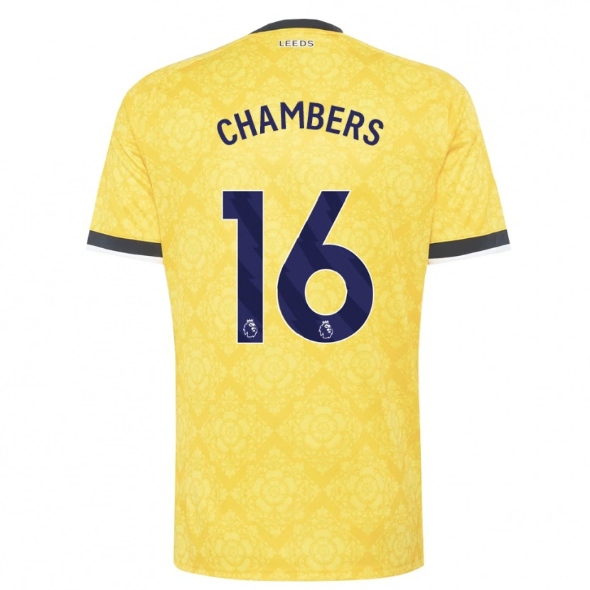 Danxen Dames Lloyd Chambers #16 Geel Wit Zwart Uitshirt Uittenue 2026/27 T-Shirt België