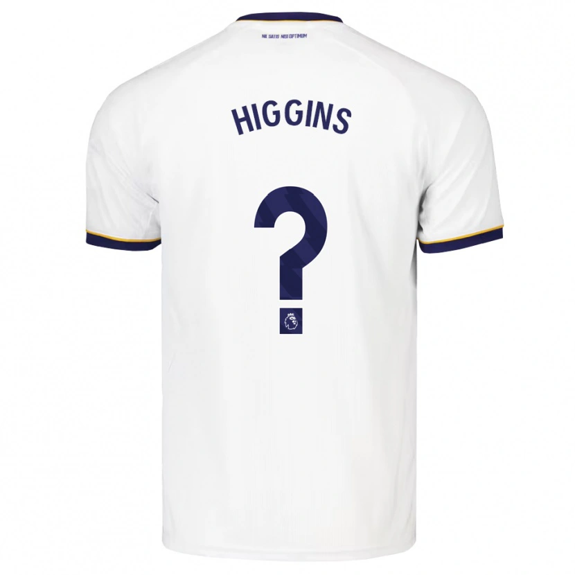 Danxen Dames Liam Higgins #0 Middernachtblauw Wit Geel Uitshirt Uittenue 2026/27 T-Shirt België