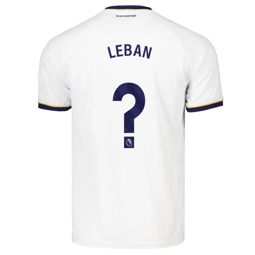 Danxen Dames Zan-Luk Leban #0 Middernachtblauw Wit Geel Uitshirt Uittenue 2026/27 T-Shirt België