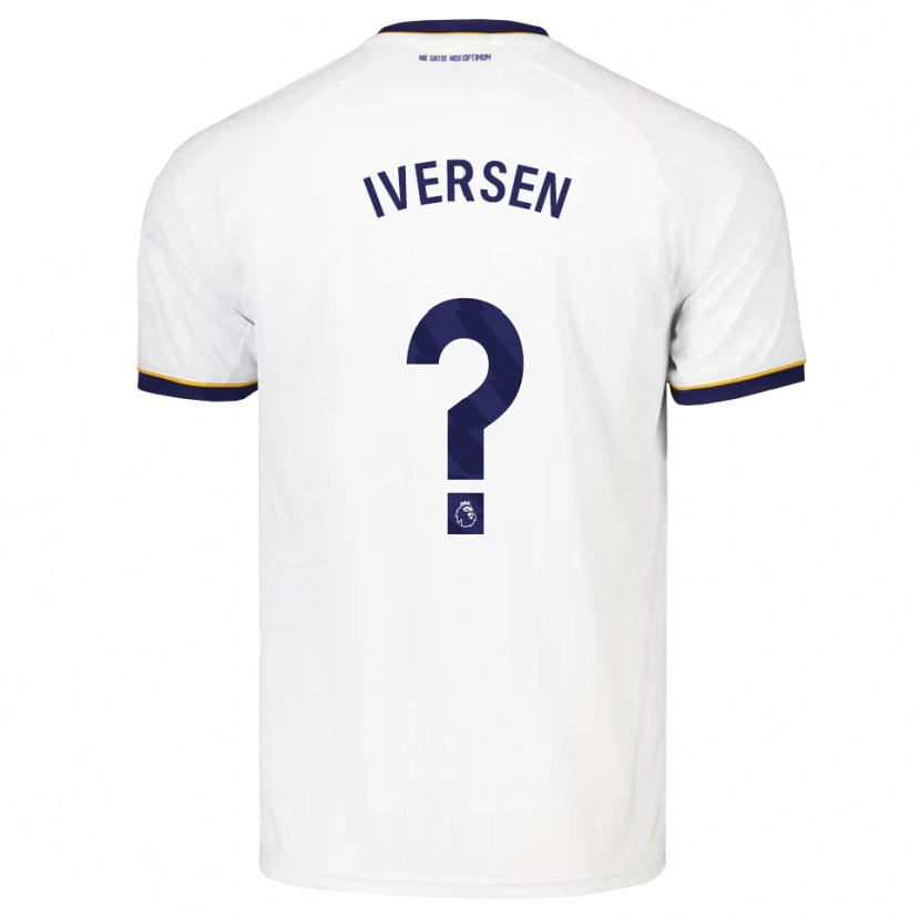Danxen Dames Einar Iversen #0 Middernachtblauw Wit Geel Uitshirt Uittenue 2026/27 T-Shirt België