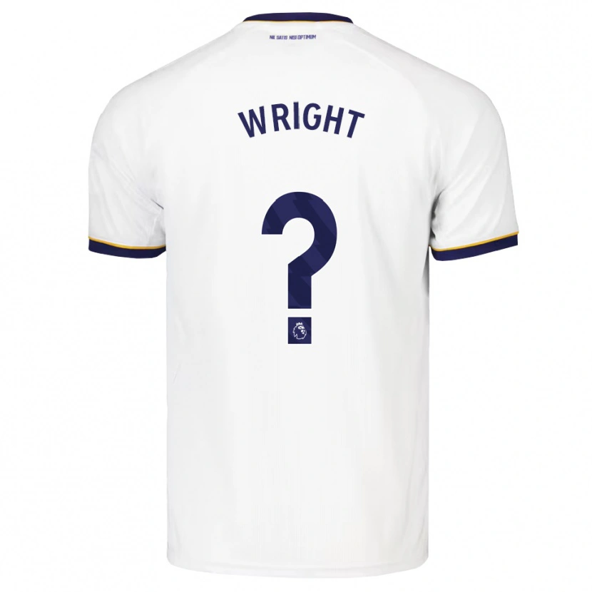 Danxen Dames Harry Wright #0 Middernachtblauw Wit Geel Uitshirt Uittenue 2026/27 T-Shirt België