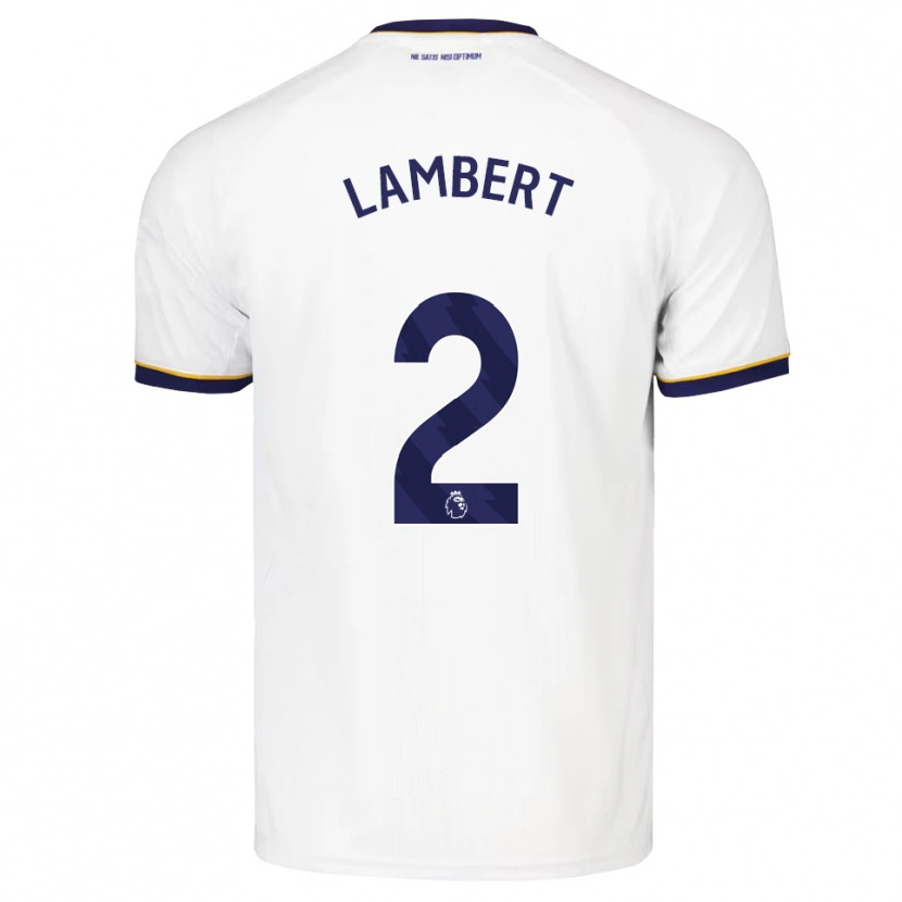 Danxen Dames Rocco Lambert #2 Middernachtblauw Wit Geel Uitshirt Uittenue 2026/27 T-Shirt België