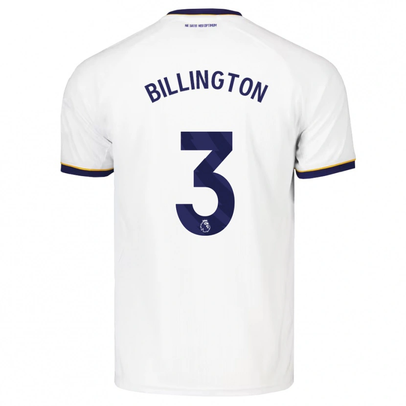 Danxen Dames Harvey Billington #3 Middernachtblauw Wit Geel Uitshirt Uittenue 2026/27 T-Shirt België