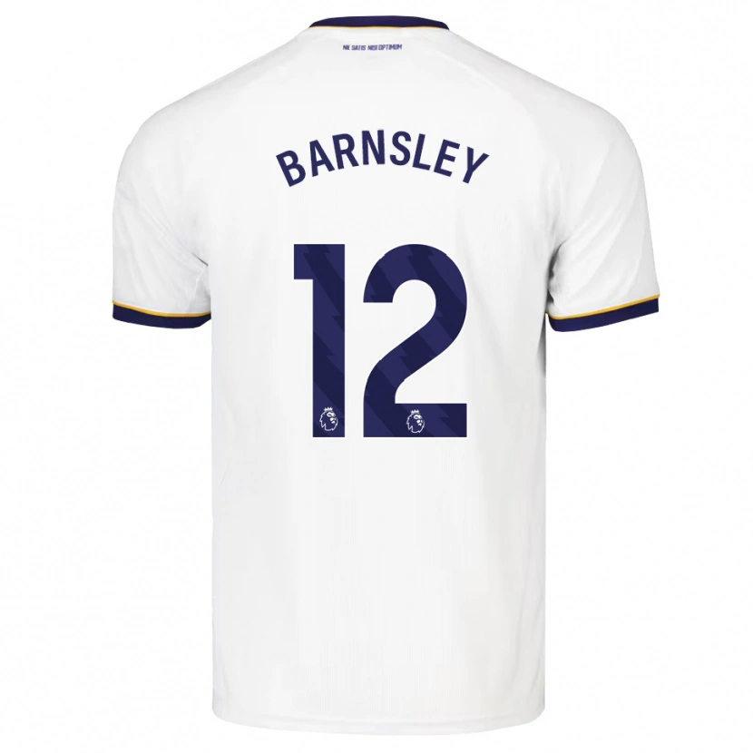 Danxen Dames Fraser Barnsley #12 Middernachtblauw Wit Geel Uitshirt Uittenue 2026/27 T-Shirt België
