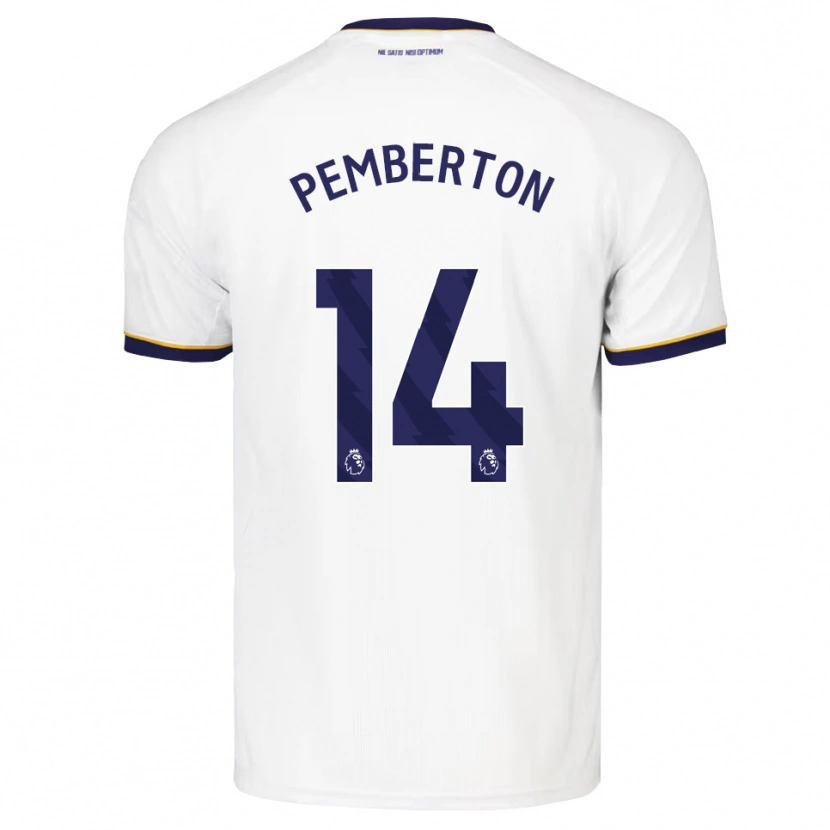 Danxen Dames Dafi-Tomos Pemberton #14 Middernachtblauw Wit Geel Uitshirt Uittenue 2026/27 T-Shirt België