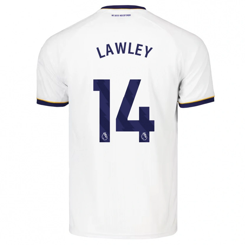 Danxen Dames Melissa Lawley #14 Middernachtblauw Wit Geel Uitshirt Uittenue 2026/27 T-Shirt België