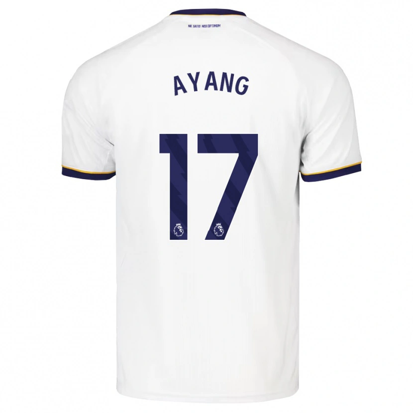 Danxen Dames Godswill Ayang #17 Middernachtblauw Wit Geel Uitshirt Uittenue 2026/27 T-Shirt België