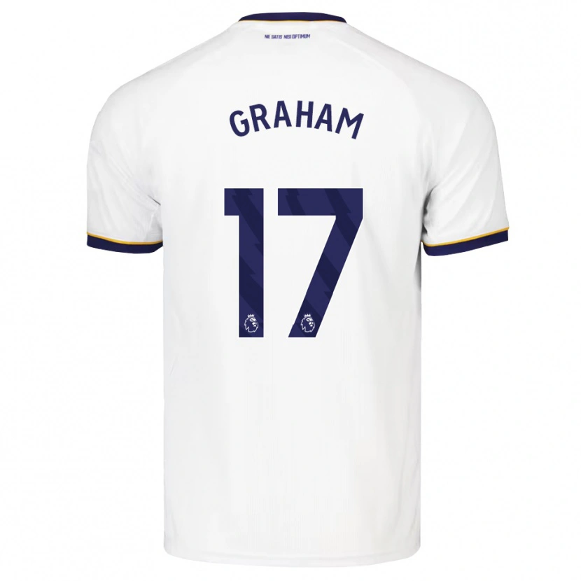 Danxen Dames Lucy Graham #17 Middernachtblauw Wit Geel Uitshirt Uittenue 2026/27 T-Shirt België